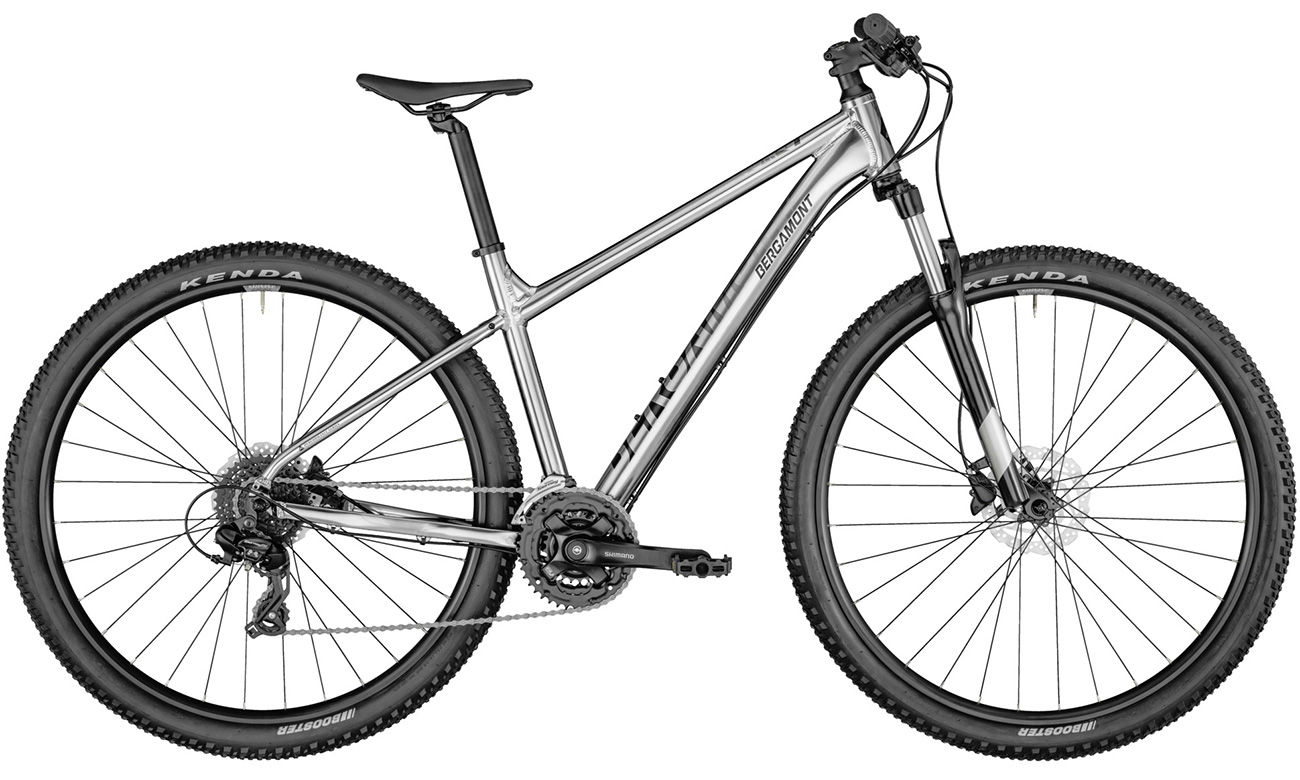 Фотографія Велосипед Bergamont Revox 3 27,5" 2021, розмір S, Сірий 
